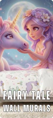 Fairy Tale Kids' Room Wall Murals