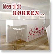 Køkken Vægklistermærker