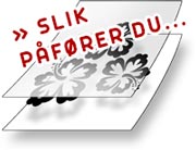 Instruksjon Veggklistremerker & Fototapet