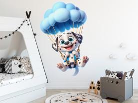 Parachuterende Dalmatiërpup