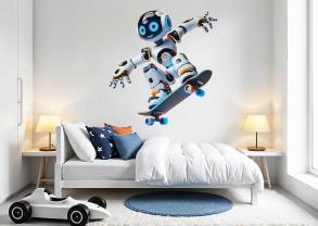 Sej Skatende Humanoid Robot