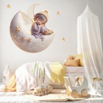 Dream Fairy on a Sparkling Moon