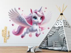 Enchanted Unicorn with Pink Mane