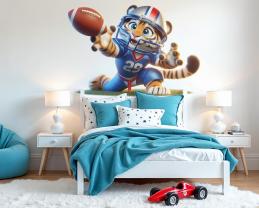 Tigre Giocatore di Football Americano
