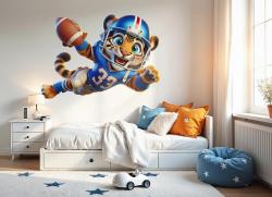Tiger in the Big Touchdown