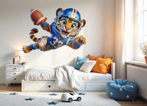 Tigre nel Grande Touchdown