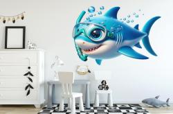 Funny Shark Diving