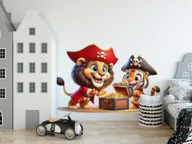 Løve og Tiger og Piratskattekisten