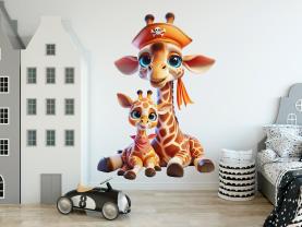 Gulliga Giraffer – Mamma och Dotter