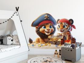 Tiger og Løve og Piratskattekisten