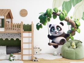 Pandabjörn på Trädgungan