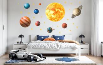 Planetas del Sistema Solar y Estrellas