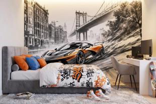 Sports Car in New York