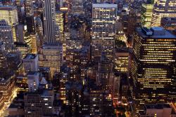 Fototapeten - New York Panoramaaussicht