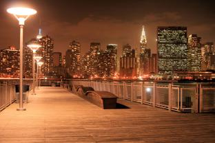 Papier Peint Photo - Manhattan New York Nuit