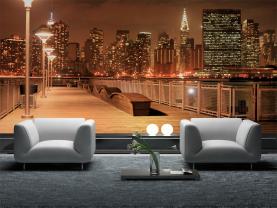 Manhattan Nueva York Noche