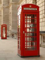 Wall Murals - London City Telephone Box