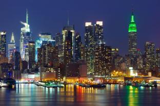 Fototapeten - New York Panoramaaussicht