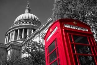 Fototapeten - London Telefonzelle