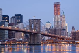 Fototapeten - Brooklyn Bridge New York