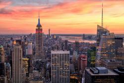 Fototapet - New York Panorama Udsigt