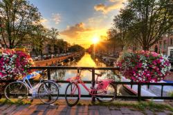 Papier Peint Photo - Amsterdam Pays Bas