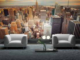 Fototapeten - New York Panoramaaussicht