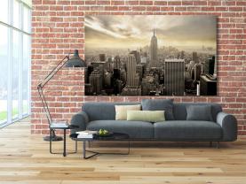 Papier Peint Photo - New York Coucher de Soleil