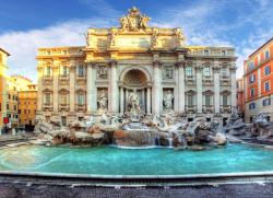 Fotobehang - Trevifontein Rome