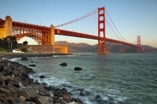 Fototapet - Golden Gate-broen