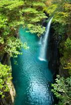Fototapeten - Tropischer Wasserfall