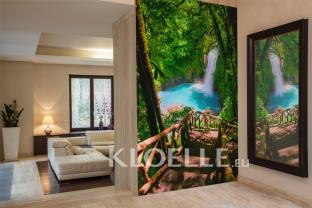 Waterfall in Forest