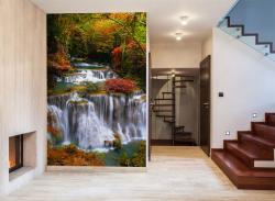 Waterfall in Forest