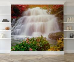 Fotomurales - Cascada en el Bosque