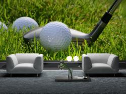 Fototapeten - Golfschläger