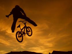Fototapeter - Bmx