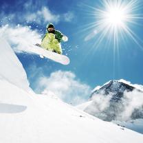 Wall Murals - Snowboarder