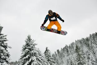 Murais de Parede - Snowboarder