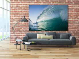 Fototapeten - Welle Surf