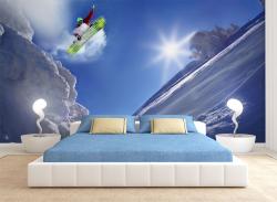 Snowboarder Jump