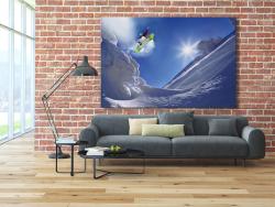 Fototapeten - Snowboarder