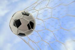 Fototapet - Fotball Goal