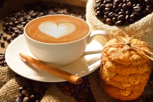 Fototapeten - Kaffee Tasse