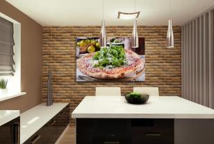 Papier Peint Photo - Pizza Napolitaine