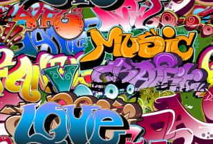 Wall Murals, Posters and Canvas - Graffiti