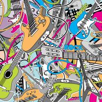 Fotomurali - Musica Cartoon