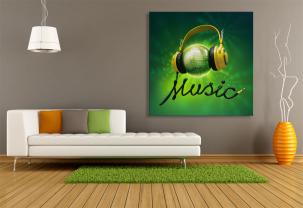 Wall Murals - Music