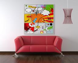 Wall Murals - Comic Pop Art