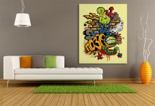 Fotobehang - Graffiti