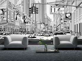 Fototapeten - Times Square New York